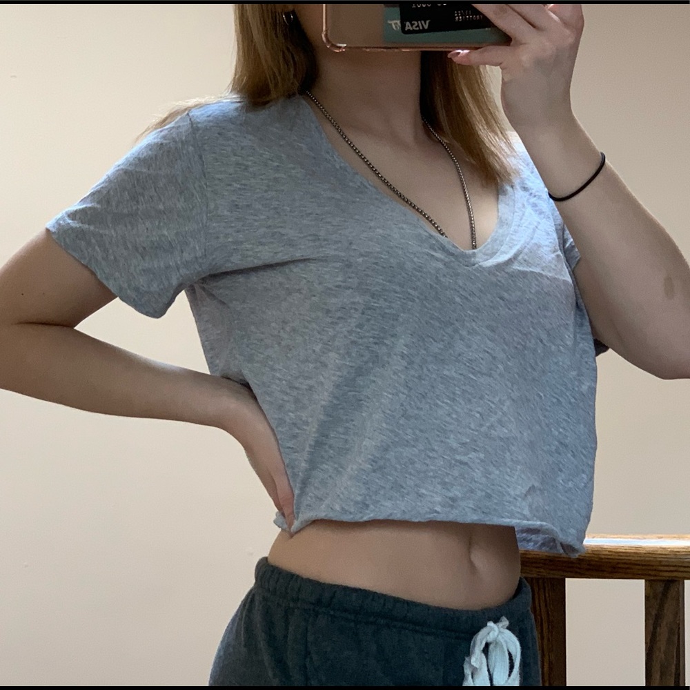 Brandy cropped t-shirt